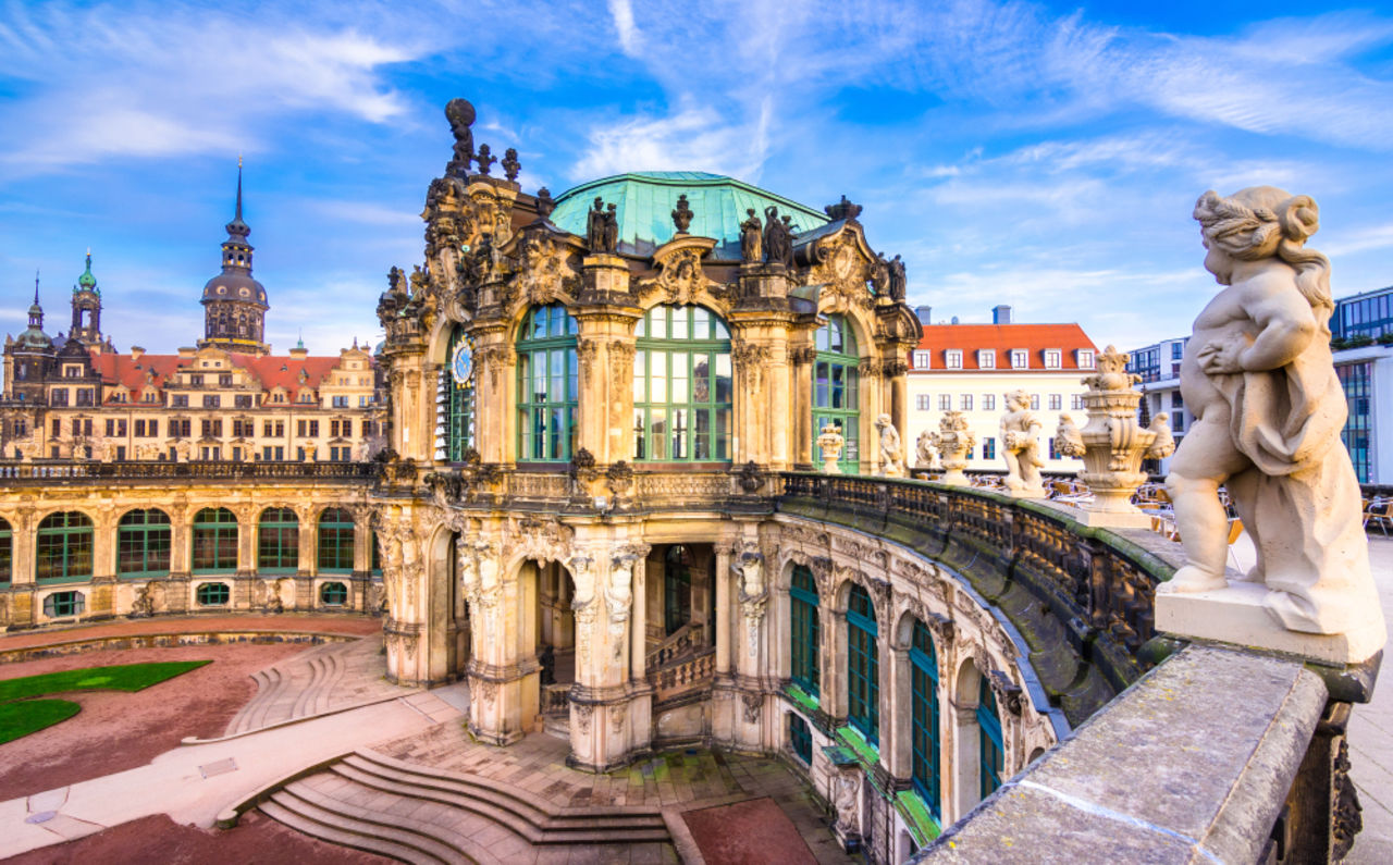 Zwinger Schloss in Dresden